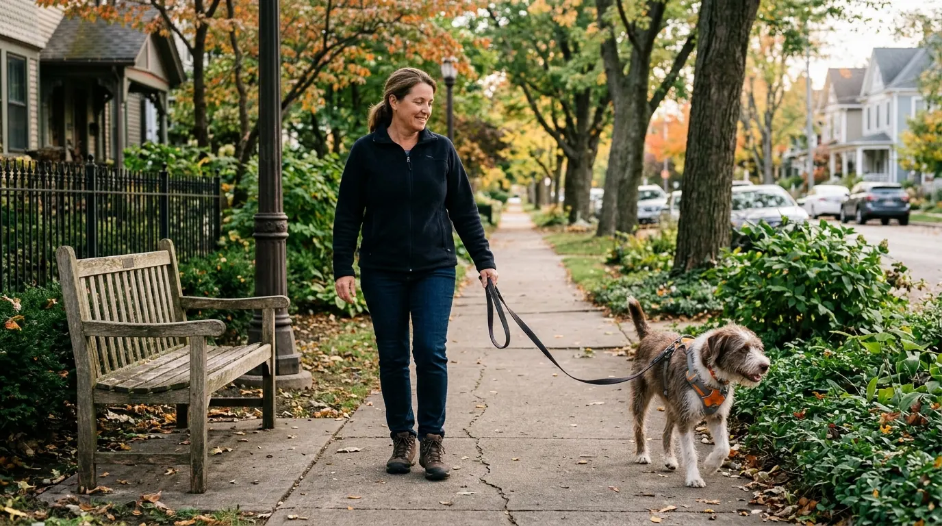 Adjustable No-Pull Dog Harness: Fit and Walking Tips