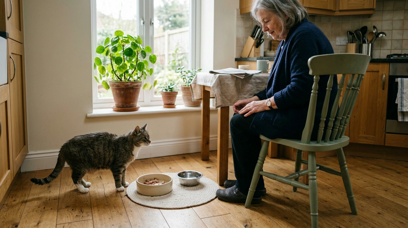 Senior Cat Eating Less? When to Call the Vet